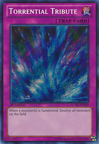 Torrential Tribute [LCYW-EN180] Secret Rare | Event Horizon Hobbies CA