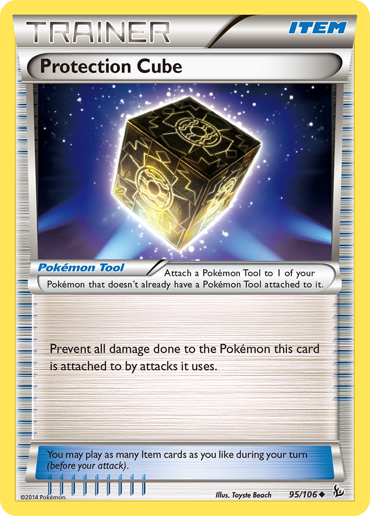 Protection Cube (95/106) [XY: Flashfire] | Event Horizon Hobbies CA