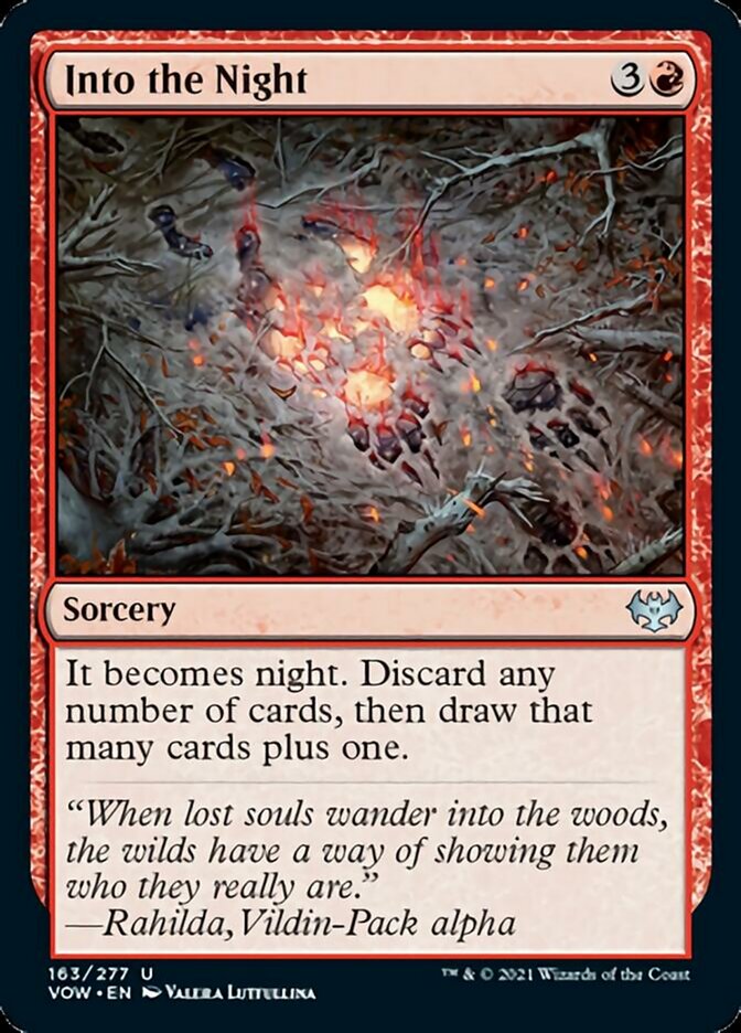 Into the Night [Innistrad: Crimson Vow] | Event Horizon Hobbies CA