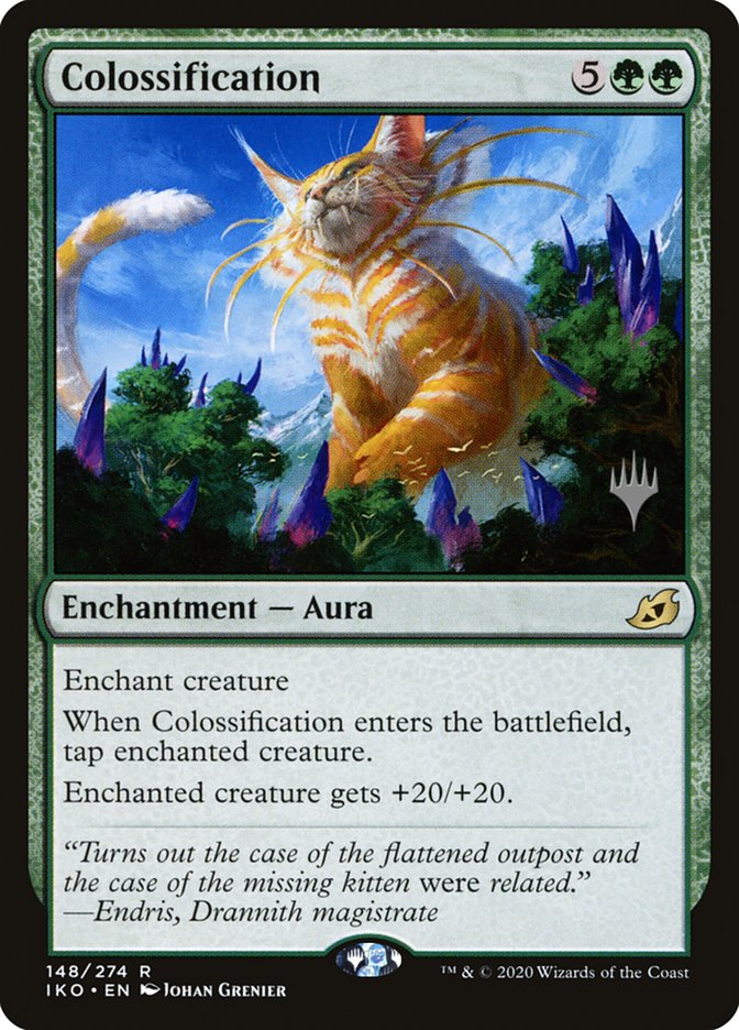 Colossification (Promo Pack) [Ikoria: Lair of Behemoths Promos] | Event Horizon Hobbies CA