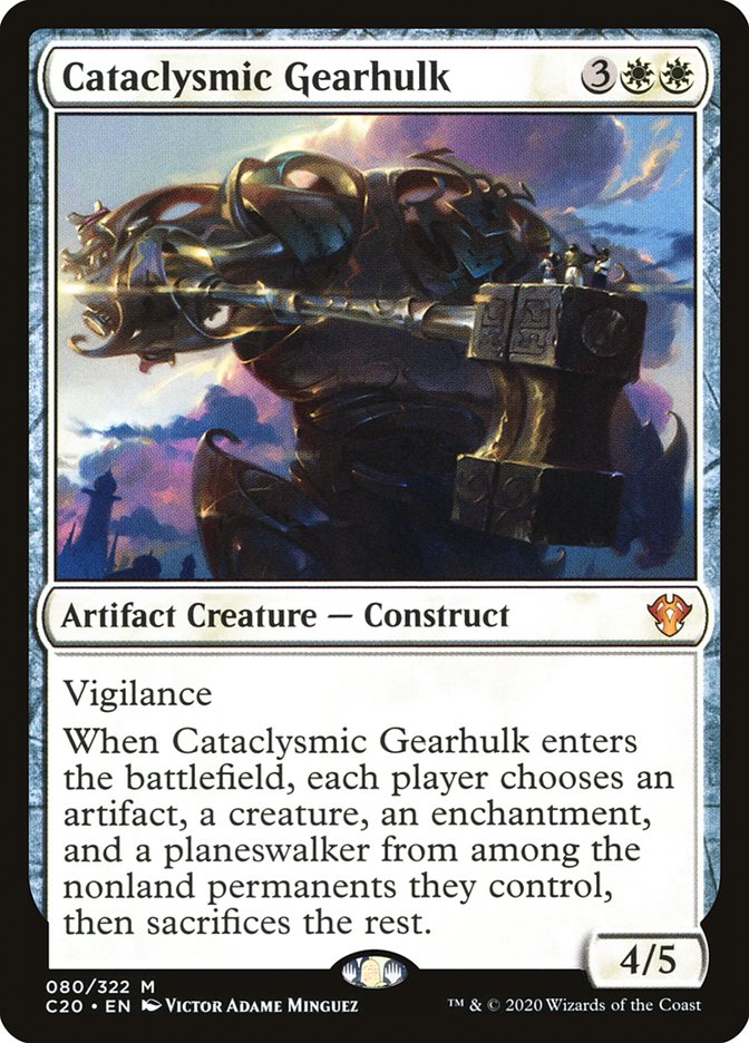 Cataclysmic Gearhulk [Commander 2020] | Event Horizon Hobbies CA