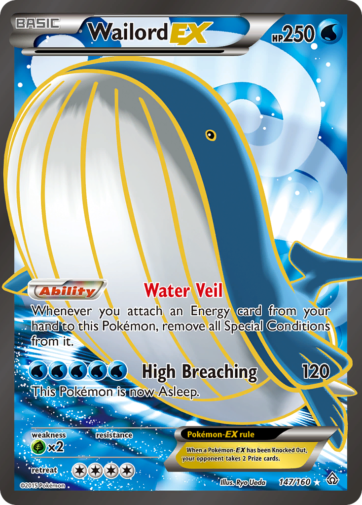 Wailord EX (147/160) [XY: Primal Clash] | Event Horizon Hobbies CA