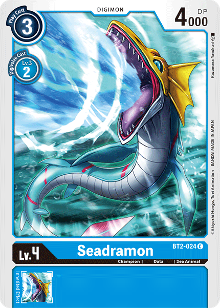 Seadramon [BT2-024] [Release Special Booster Ver.1.5] | Event Horizon Hobbies CA