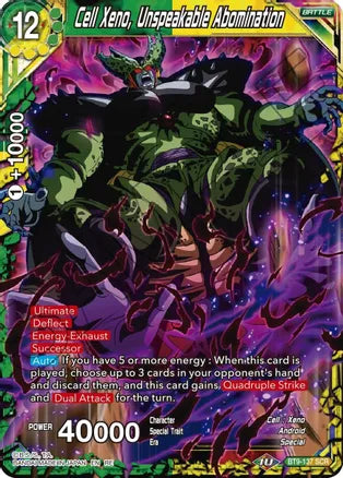 Cell Xeno, Unspeakable Abomination (BT9-137) [Mythic Booster] | Event Horizon Hobbies CA