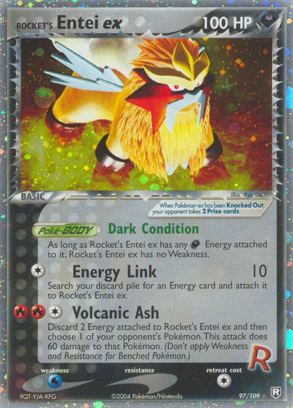 Rocket's Entei ex (97/109) [EX: Team Rocket Returns] | Event Horizon Hobbies CA