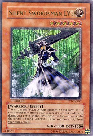 Silent Swordsman LV5 [FET-EN008] Ultimate Rare | Event Horizon Hobbies CA