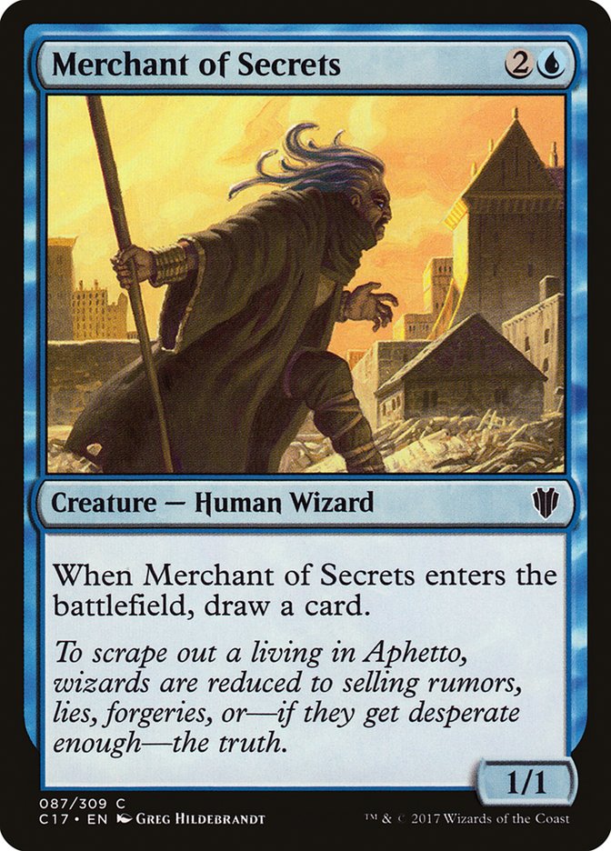 Merchant of Secrets [Commander 2017] | Event Horizon Hobbies CA