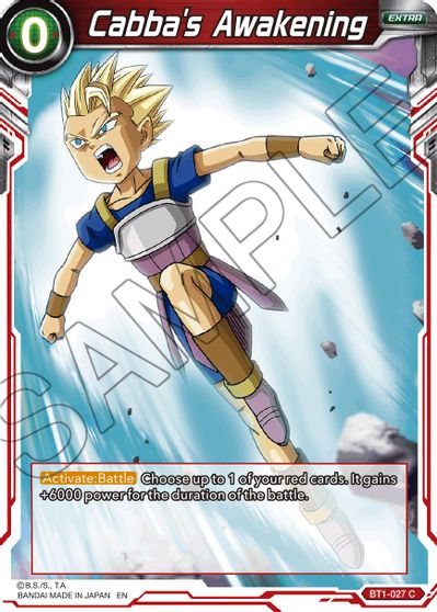 Cabba's Awakening (Reprint) (BT1-027) [Battle Evolution Booster] | Event Horizon Hobbies CA