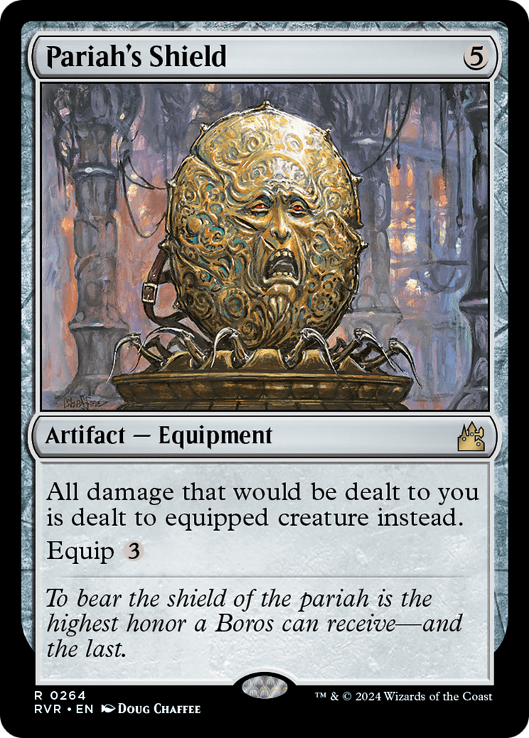 Pariah's Shield [Ravnica Remastered] | Event Horizon Hobbies CA