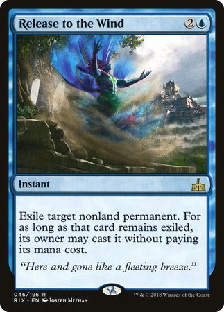 Release to the Wind [Rivals of Ixalan] | Event Horizon Hobbies CA