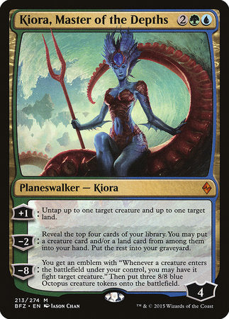 Kiora, Master of the Depths [Battle for Zendikar] | Event Horizon Hobbies CA