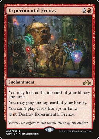 Experimental Frenzy [Guilds of Ravnica] | Event Horizon Hobbies CA