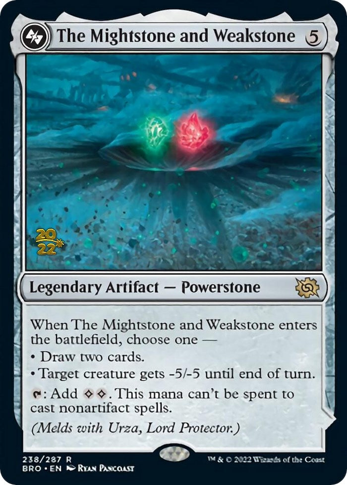 The Mightstone and Weakstone [The Brothers' War: Prerelease Promos] | Event Horizon Hobbies CA