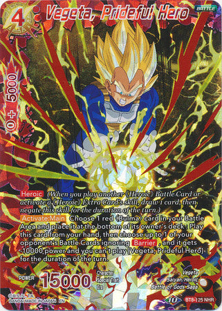 Vegeta, Prideful Hero (BT8-125) [Malicious Machinations] | Event Horizon Hobbies CA