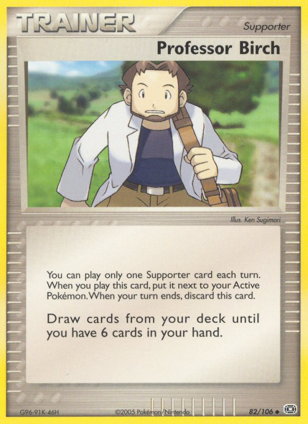 Professor Birch (82/106) [EX: Emerald] | Event Horizon Hobbies CA