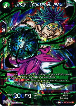 Broly, Counter Reversal (BT7-020) [Assault of the Saiyans] | Event Horizon Hobbies CA