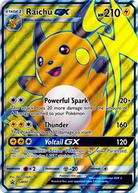 Raichu GX (SM90) (Jumbo Card) [Sun & Moon: Black Star Promos] | Event Horizon Hobbies CA