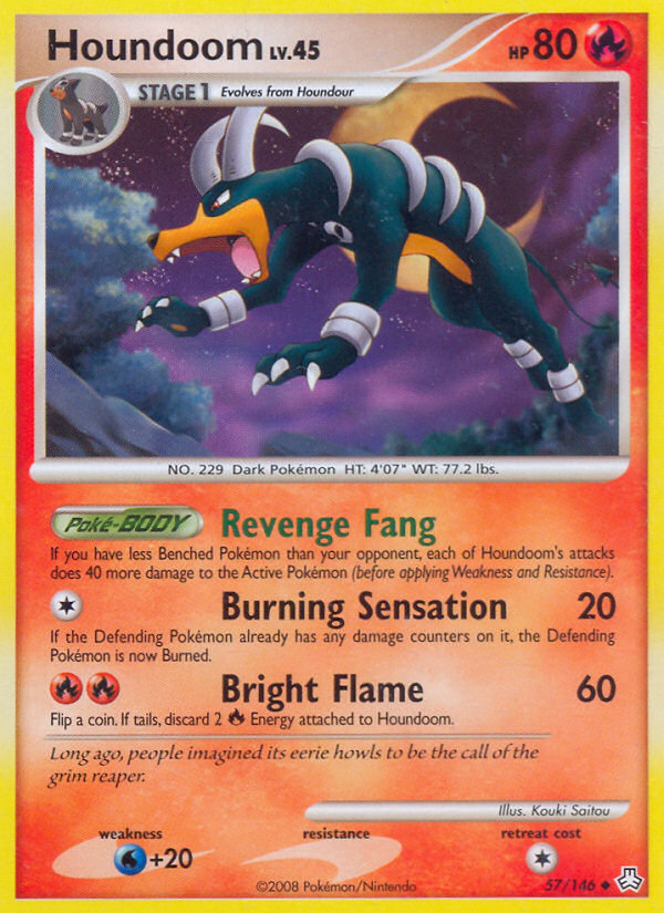 Houndoom (57/146) [Diamond & Pearl: Legends Awakened] | Event Horizon Hobbies CA