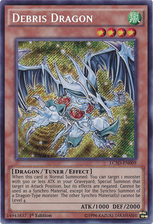 Debris Dragon [LC5D-EN009] Secret Rare | Event Horizon Hobbies CA