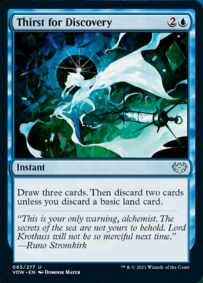 Thirst for Discovery [Innistrad: Crimson Vow] | Event Horizon Hobbies CA