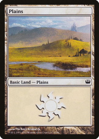 Plains (41) [Duel Decks: Knights vs. Dragons] | Event Horizon Hobbies CA