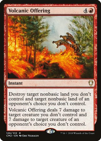 Volcanic Offering [Commander Anthology Volume II] | Event Horizon Hobbies CA