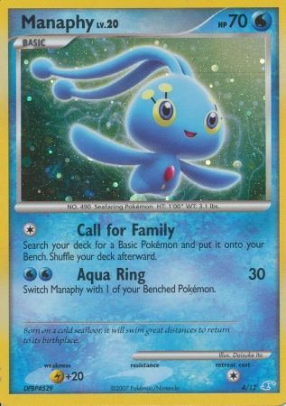 Manaphy (4/12) [Diamond & Pearl: Trainer Kit - Manaphy] | Event Horizon Hobbies CA