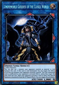 Underworld Goddess of the Closed World [BLVO-EN050] Secret Rare | Event Horizon Hobbies CA