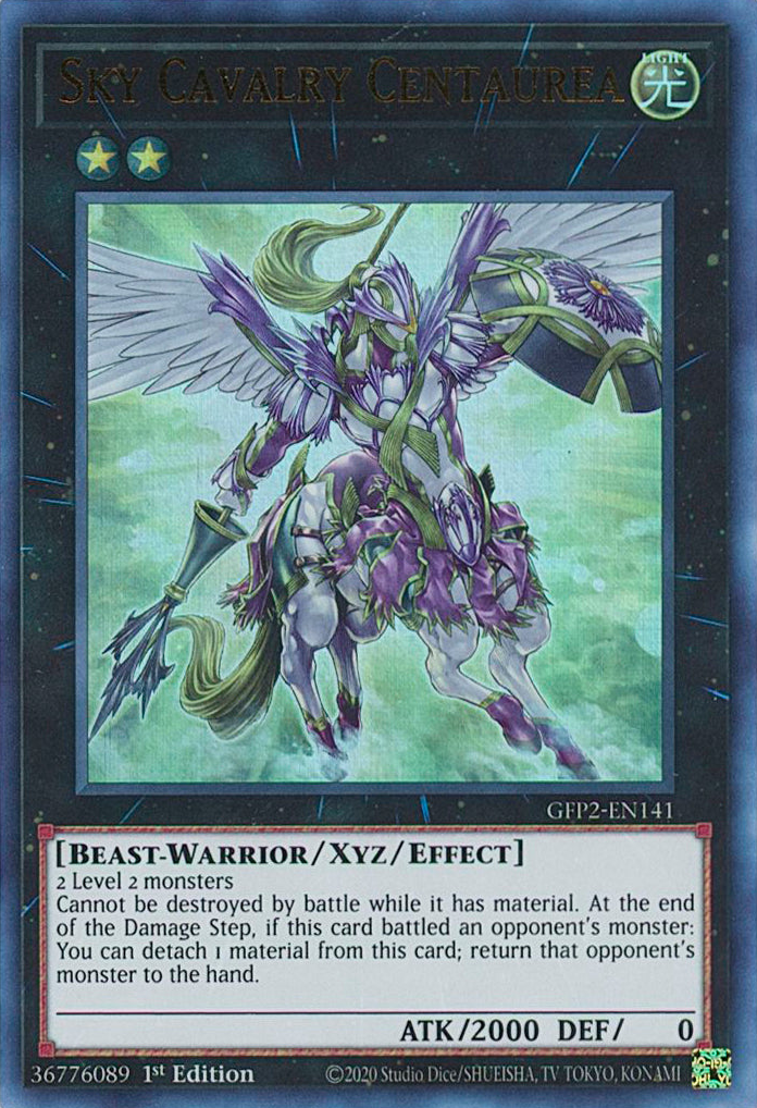 Sky Cavalry Centaurea [GFP2-EN141] Ultra Rare | Event Horizon Hobbies CA