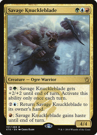 Savage Knuckleblade [Khans of Tarkir] | Event Horizon Hobbies CA