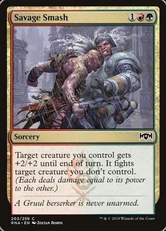 Savage Smash [Ravnica Allegiance] | Event Horizon Hobbies CA