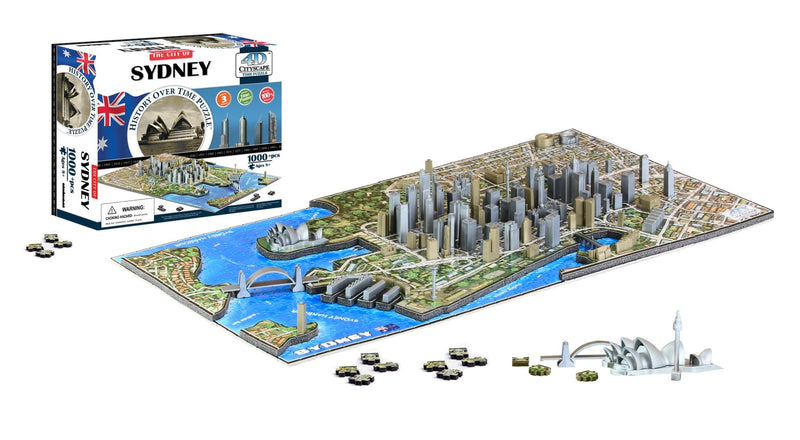 Puzzles - 4D Cityscape - Sydney, Australia