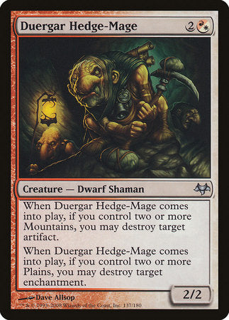 Duergar Hedge-Mage [Eventide] | Event Horizon Hobbies CA