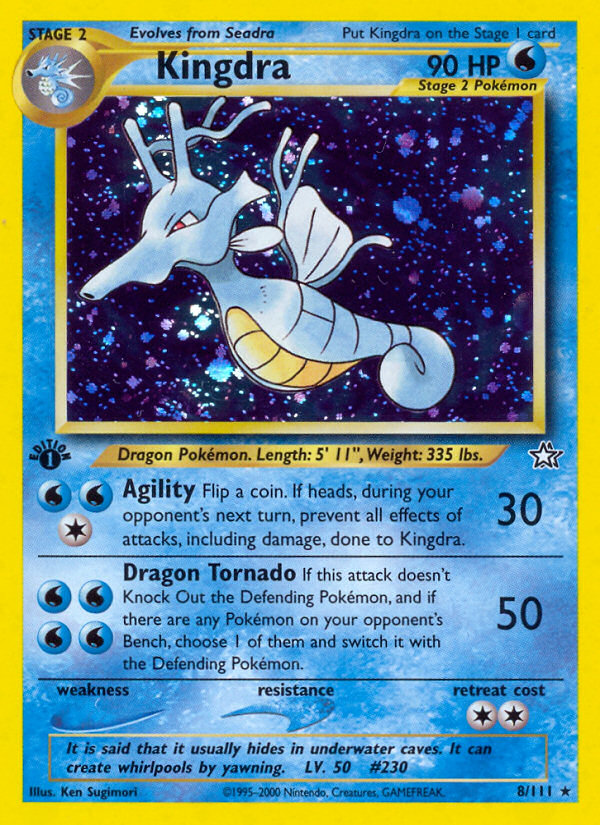 Kingdra (8/111) [Neo Genesis 1st Edition] | Event Horizon Hobbies CA