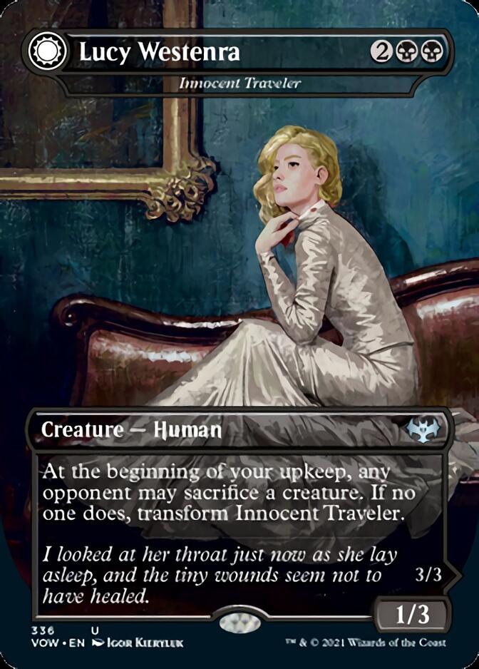 Innocent Traveler // Malicious Invader - Lucy Westenra // Lucy, Arisen Vampire [Innistrad: Crimson Vow] | Event Horizon Hobbies CA