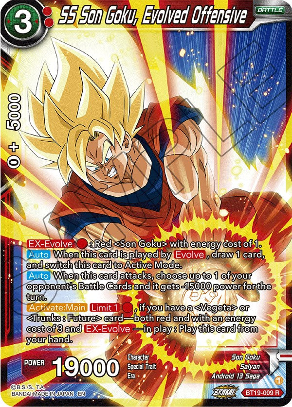 SS Son Goku, Evolved Offensive (BT19-009) [Fighter's Ambition] | Event Horizon Hobbies CA