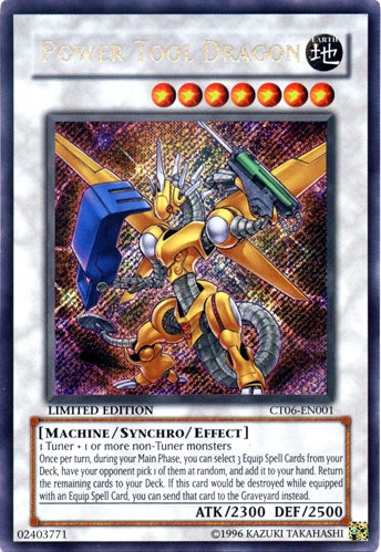 Power Tool Dragon [CT06-EN001] Secret Rare | Event Horizon Hobbies CA