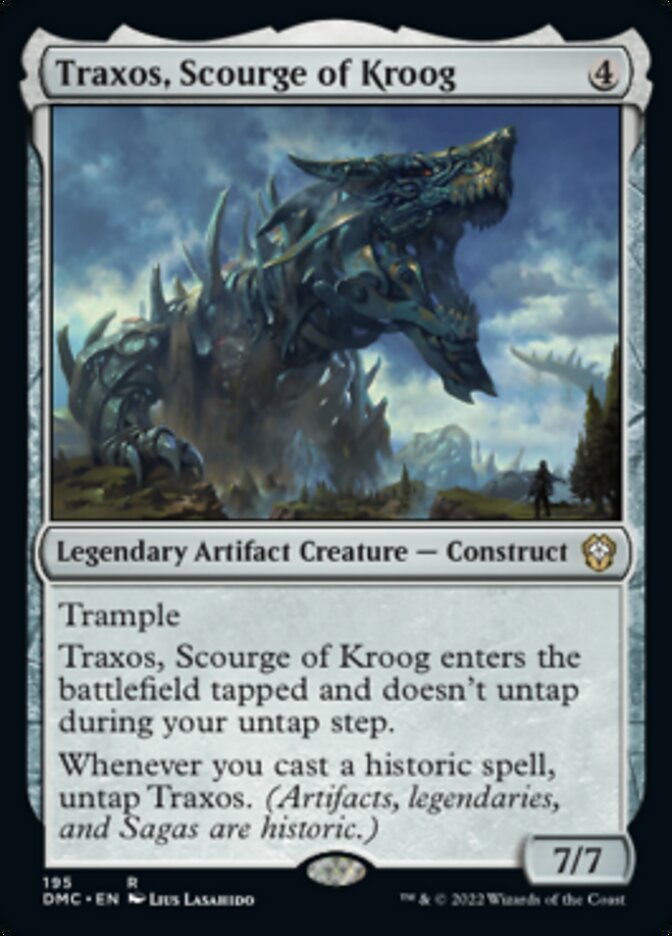 Traxos, Scourge of Kroog [Dominaria United Commander] | Event Horizon Hobbies CA