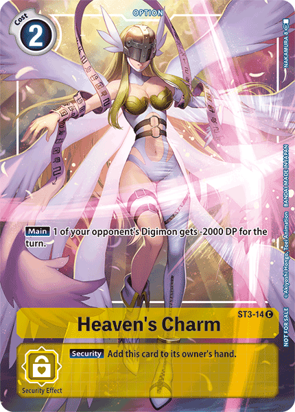 Heaven's Charm [ST3-14] (Tamer's Evolution Box) [Starter Deck: Heaven's Yellow Promos] | Event Horizon Hobbies CA