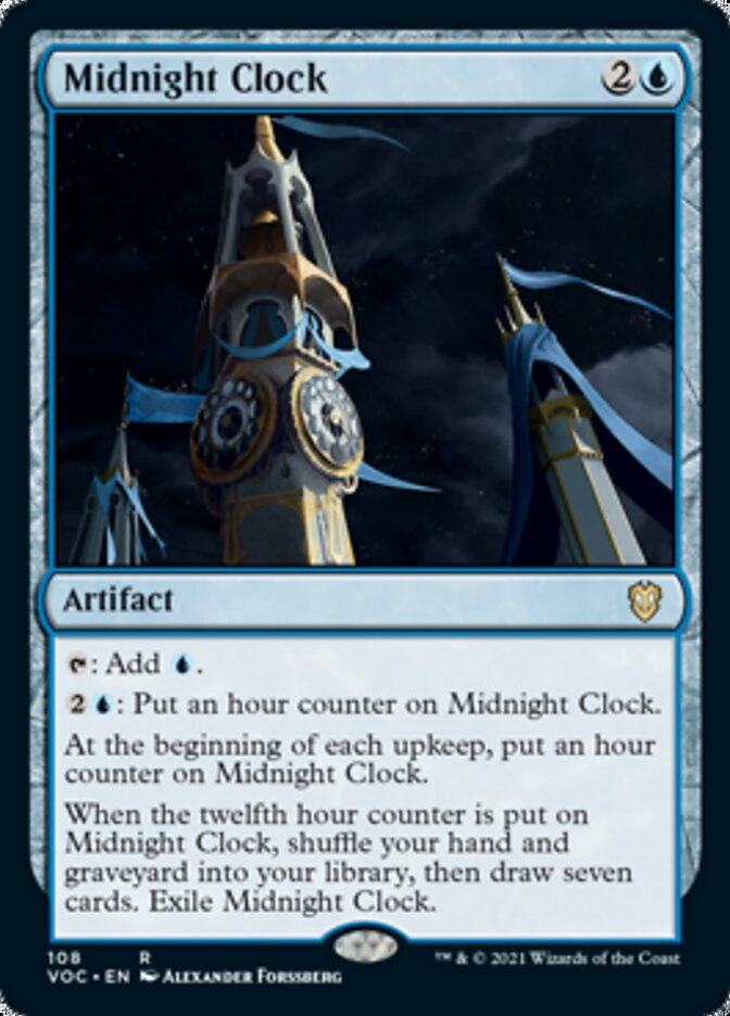 Midnight Clock [Innistrad: Crimson Vow Commander] | Event Horizon Hobbies CA