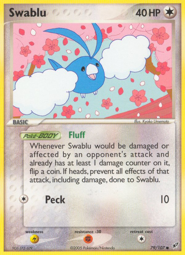 Swablu (79/107) [EX: Deoxys] | Event Horizon Hobbies CA