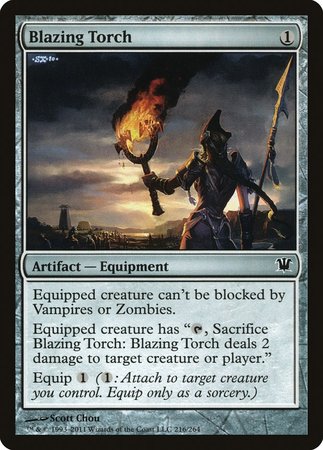 Blazing Torch [Innistrad] | Event Horizon Hobbies CA