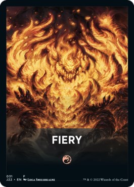 Fiery Theme Card [Jumpstart 2022 Front Cards] | Event Horizon Hobbies CA