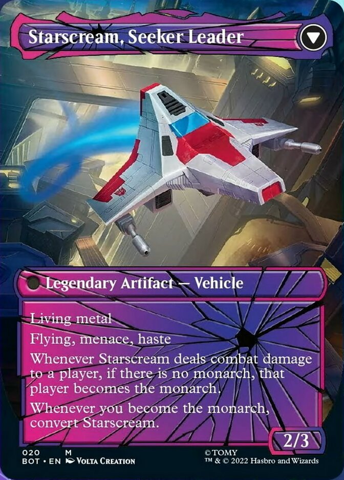 Starscream, Power Hungry // Starscream, Seeker Leader (Shattered Glass) [Universes Beyond: Transformers] | Event Horizon Hobbies CA