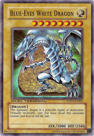 Blue-Eyes White Dragon [DTP1-EN001] Super Rare | Event Horizon Hobbies CA