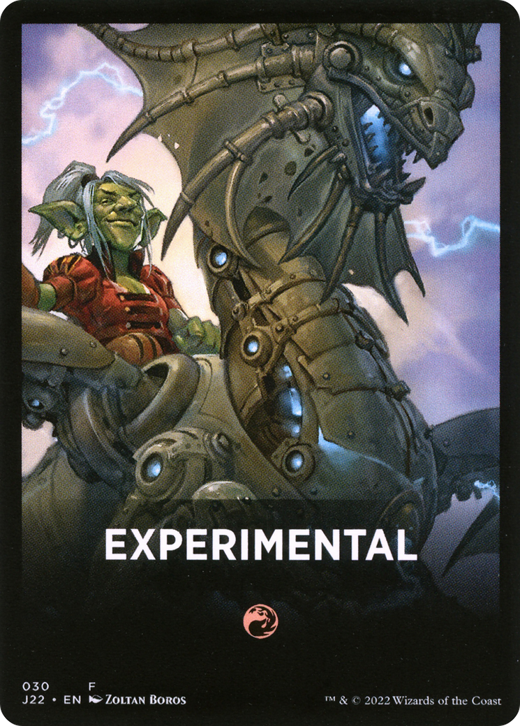 Experimental Theme Card [Jumpstart 2022 Front Cards] | Event Horizon Hobbies CA