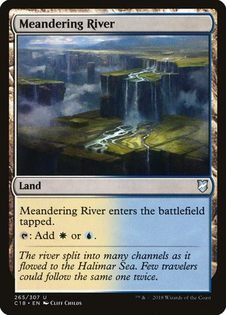 Meandering River [Commander 2018] | Event Horizon Hobbies CA