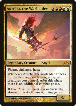 Aurelia, the Warleader [Gatecrash] | Event Horizon Hobbies CA