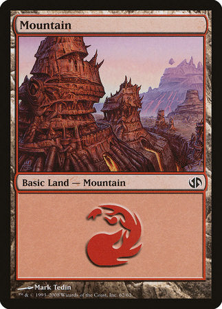 Mountain (62) [Duel Decks: Jace vs. Chandra] | Event Horizon Hobbies CA