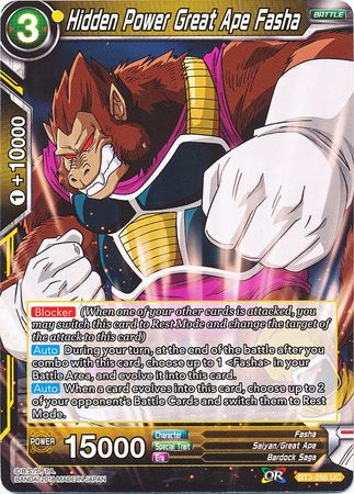 Hidden Power Great Ape Fasha (BT3-098) [Cross Worlds] | Event Horizon Hobbies CA